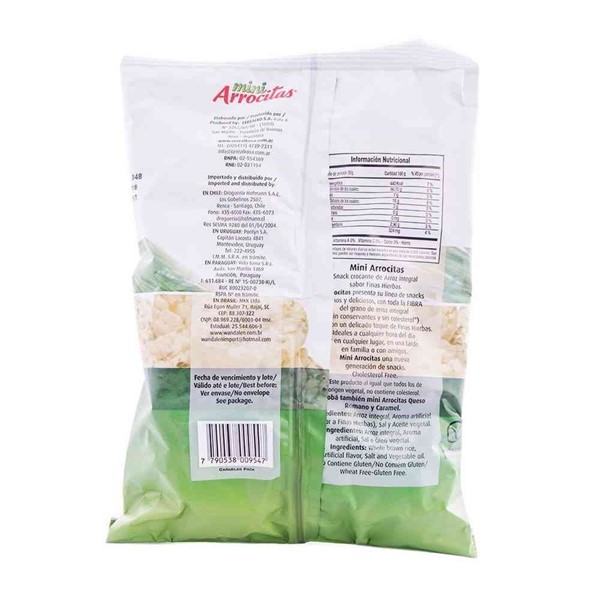 Galletas De Arroz Arrocitas Mini 42 Gr alt