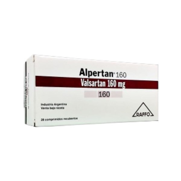 Raffo Alpertan Valsartán 160 Mg x 28 Comp Recubiertos #1