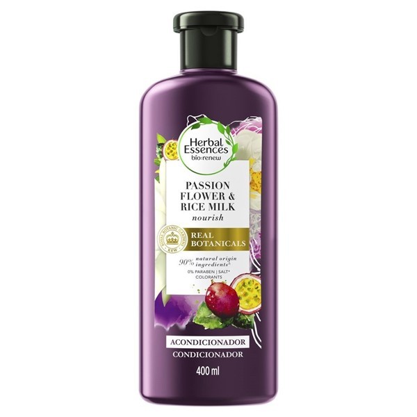 Herbal Essences Acondicionador Nourish Passion Flower & Rice 400 ml alt