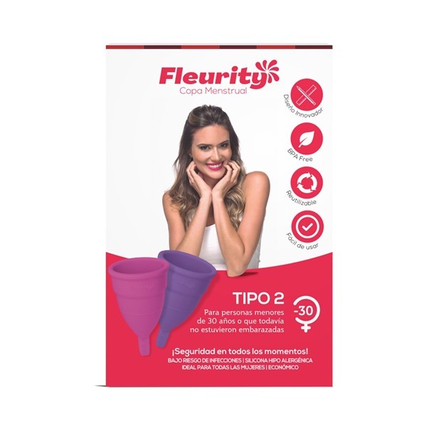 Fleurity Kit Copa Menstrual Tipo 2 (menos de 30 Años) #1