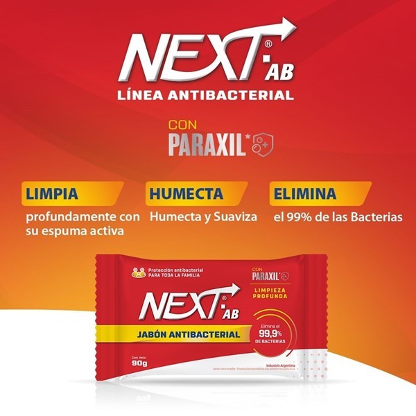Next Jabon Antibacterial 90 gr (1 Unidad) alt