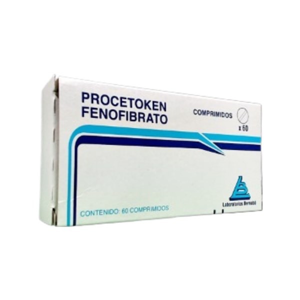 Laboratorio Bernabó Procetoken Fenofibrato 100 Mg x 60 Comp #1