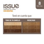 Issue Keratin Color 8 Rubio Claro #7