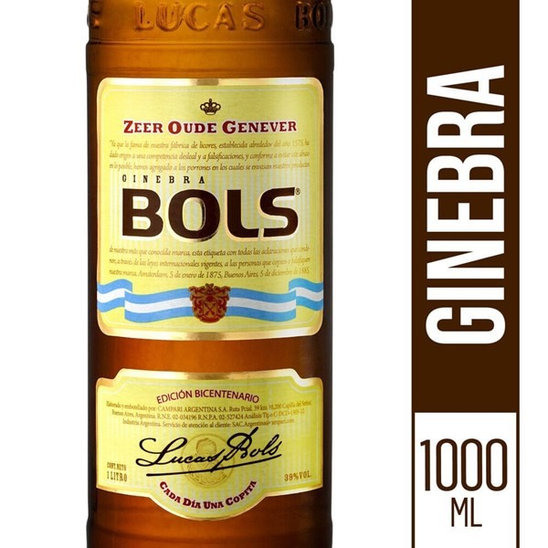 Ginebra Bols Bicentenario 1 L. #1