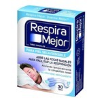 Respira Mejor Tiras Nasales Piel Sensible x 30 Tiras #1
