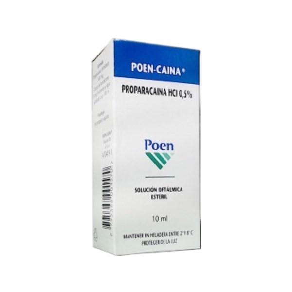 Poen Caina Proparacaína Colirio x 10 ml #1