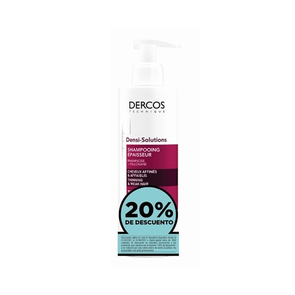 Shampoo Densificador Vichy Dercos Densi Solutions 250 ml