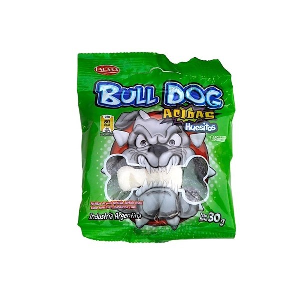 Gomitas Huesitos Bulldog 30 gr. #1