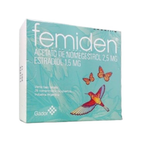 Gador Femiden x 28 Comp Recubiertos #1