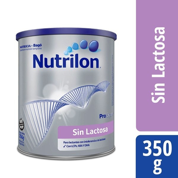 Nutrilon Formula Lactea Sin Lactosa Lata 350 gr