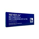 Fortbenton Meniex Betahistina 16 Mg x 30 Comp #1