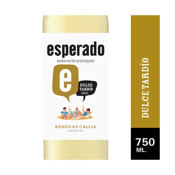 Vino Blanco Callia Esperado Viognier Torront Dulce 750 cc. #1