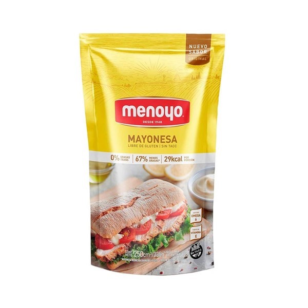 Mayonesa Menoyo  Original Sin Tacc X250 Cc #1