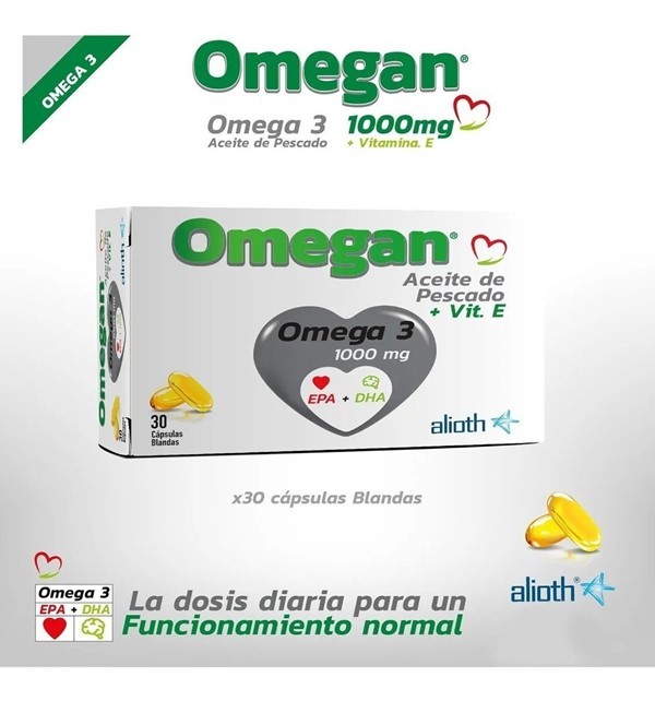 Omegan Omega 3 Aceite de Pescado (30 Capsulas Blandas) alt