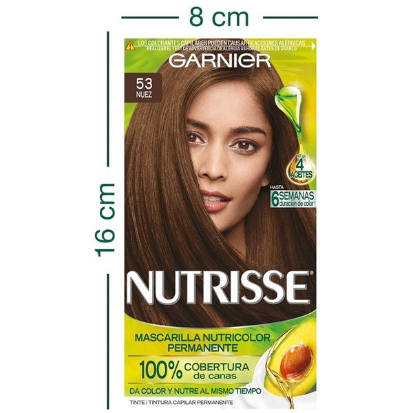 Garnier Nutrisse Kit de Coloracion 53 Cafe Amaretto alt