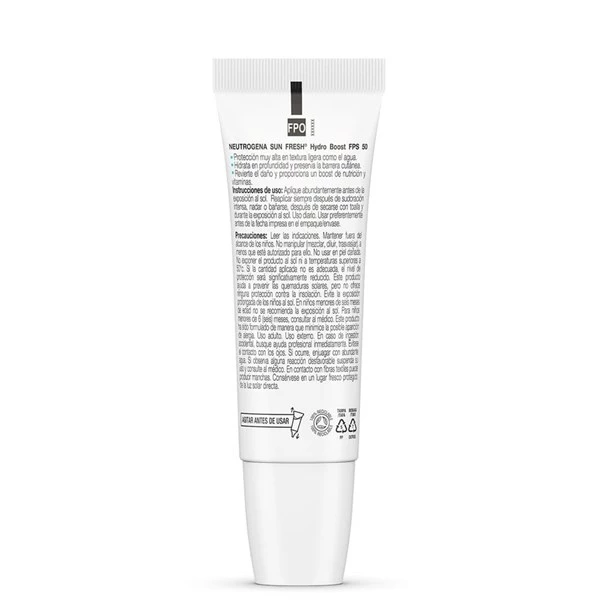 Protector Solar Neutrogena Hydro Boost Fps50 x 40 ml alt