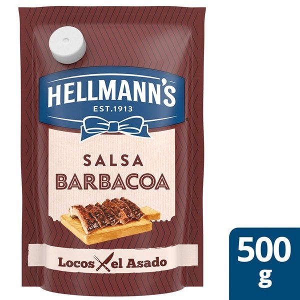 Salsa Barbacoa Hellmanns 500 G #1
