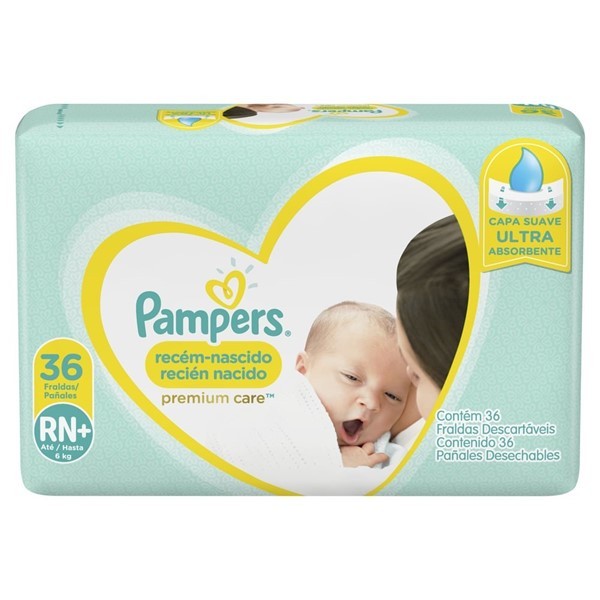 Pañales Premium Care Pods Talle Recien Nacido alt