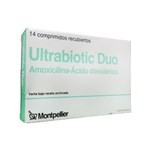 Montpellier Ultrabiotic Duo Amoxicilina + Clavulánico, C x 14 Comp #1