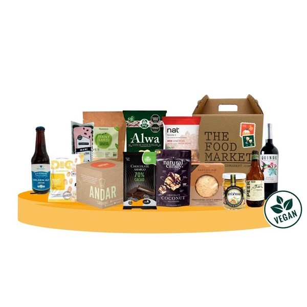 Caja Navideña The Food Market Vegana #1