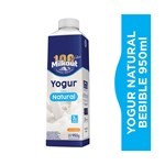 Yogur Descremado Natural Milkaut Tetra 950 grs #1