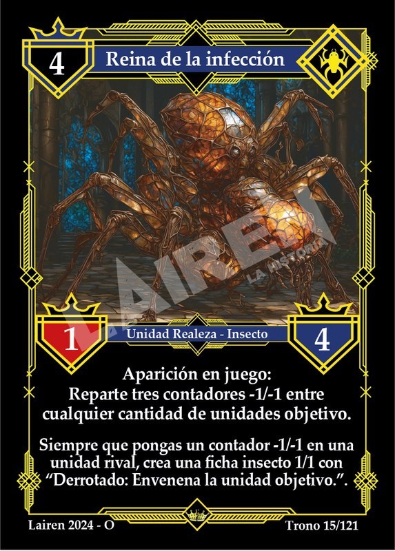015 Reina De La Infeccion Precon - Coste 4 #1