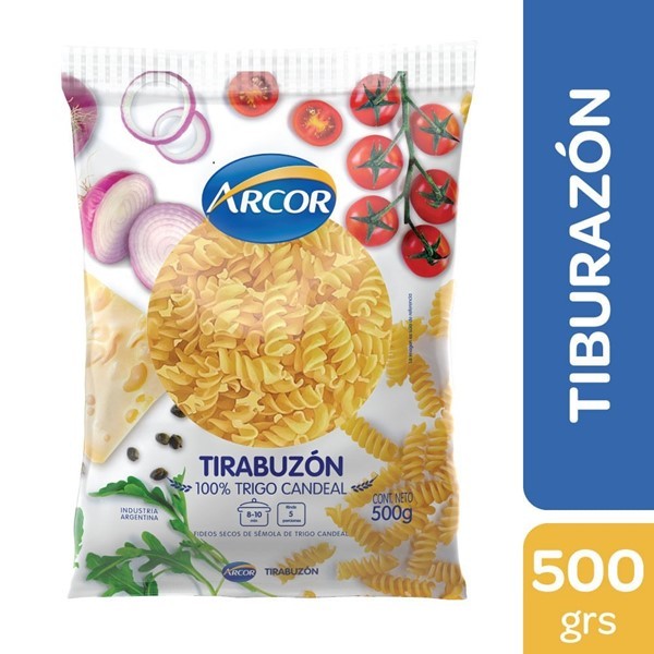 Tirabuzon Arcor Pastas Secas  500 Gr #1