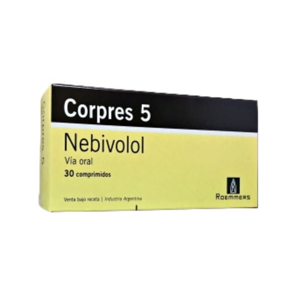 Roemmers Corpres 5 Nebivolol 5 Mg x 30 Comp #1