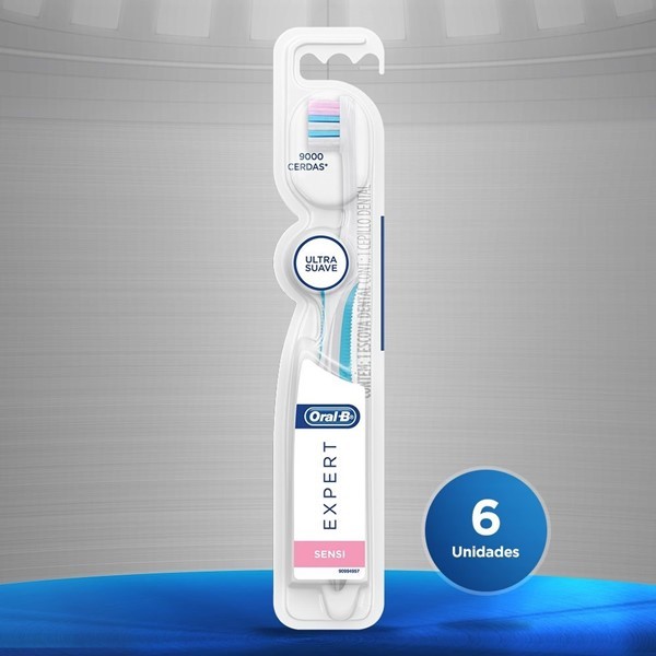 Oral B Combo Cepillos Expert Sensi Ultra Suave (6 Unidades) #1