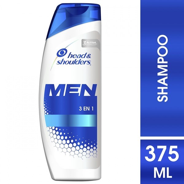 Shampoo Head & Shoulders Men 3 en 1 x 375 ml