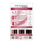 Kit Tintura Excellence Creme Triple Cuidado x 47 g Color 4 Castano #2