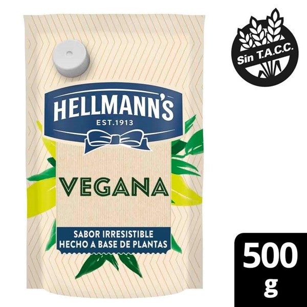 Aderezo Hellmanns Vegana 500 Xg