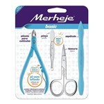 Merheje Basic Kit Plus Alicate + Cortauñas + Espatula + Pinza #1