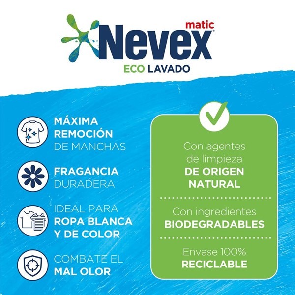 Jabón En Polvo Para Ropa Nevex Clásico | 5 kg #1