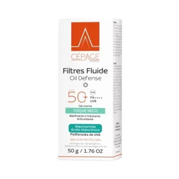 Cepage Filtres Fluide Protector Solar Fps 50+ Toque Seco   50 ml alt