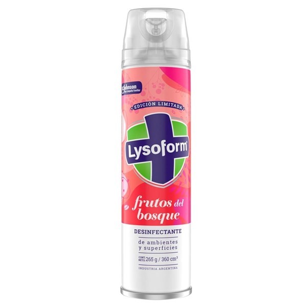 Lysoform Aerosol Desinfectante Frutos Del Bosque 360 ml alt