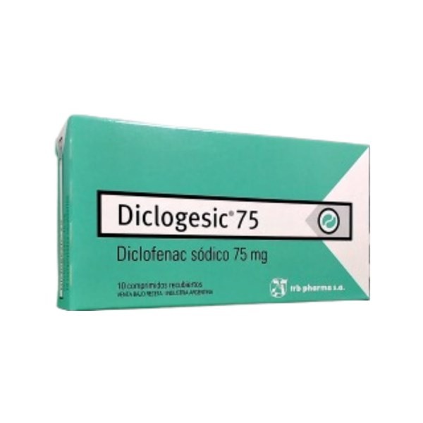 Trb-Pharma Diclogesic 75 Mg Diclofenac Sódico x 10 Comp Recubiertos #1