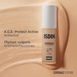 Isdin Base Maquillaje Coverage Spf50 30 ml Tono Bases 1 Pearl #10