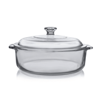 Pyr O Rey Cacerola Fuente Asadera Vidrio Templado con Tapa 1.9L #1