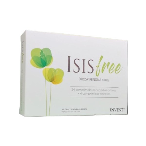Siegfried Isis Free Drospirenona 4 Mg x 2 Comp Recubiertos #1