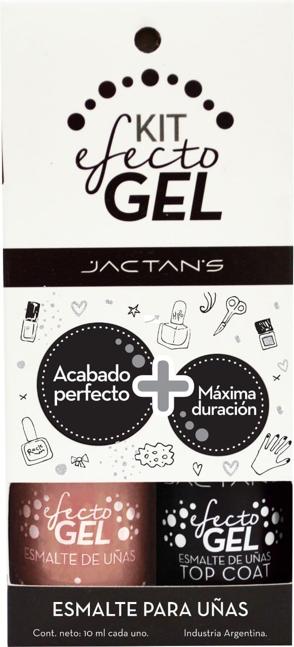 Jactans Esmalte Kit Efecto Gel