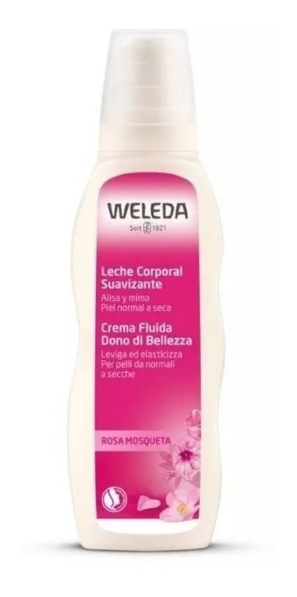 Weleda Leche Corporal Suavizante de Rosa Mosqueta x 200 m #1