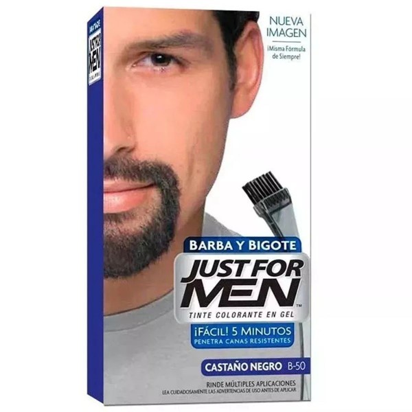 Just For Men Colorante Gel Barba Y Bigote Negro alt