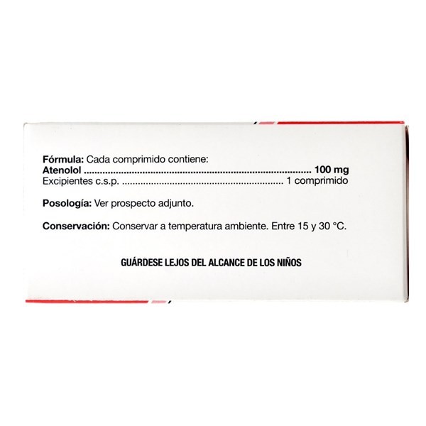 Atenolan 100 Mg | 60 comprimidos | Atenolol alt