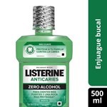 Listerine Enjuague Bucal Zero Anticaries 500 ml #1