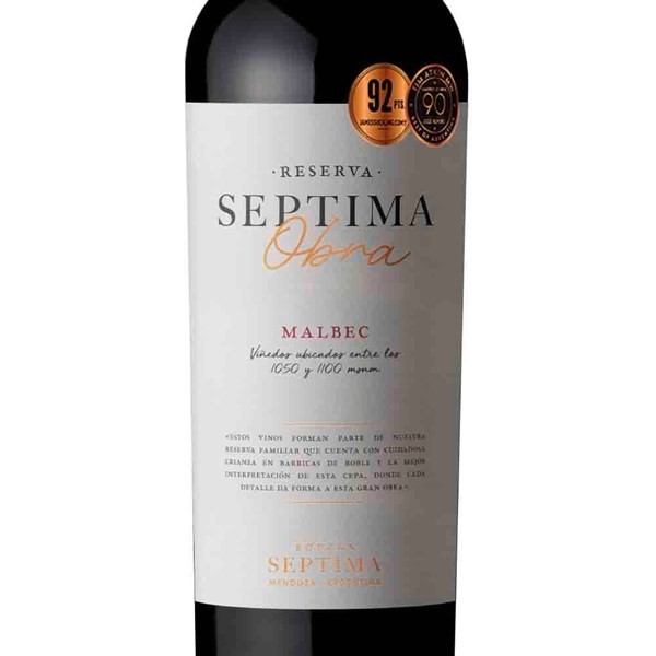 Cortimundo Vino Tinto Séptima Obra Malbec 750 ml #1
