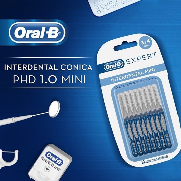 Expert cepillo interdental mini 3 a 4 mm | 10 unidades alt