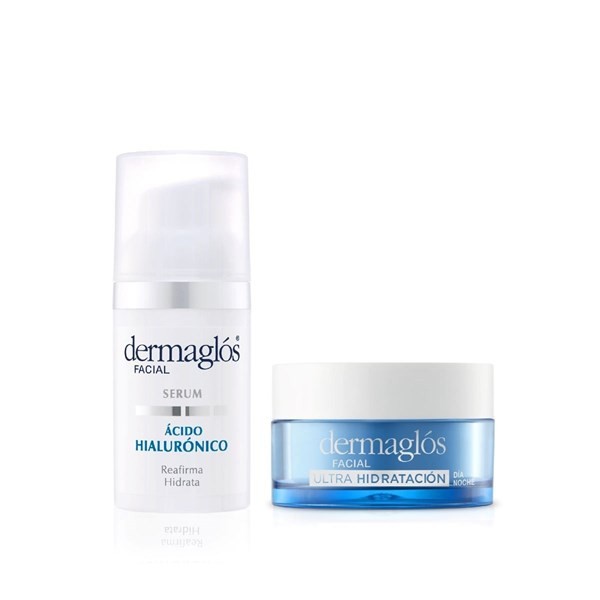 Dermaglos Set Ultra Hidratación Día Y Noche Crema + Serum 2 un #1