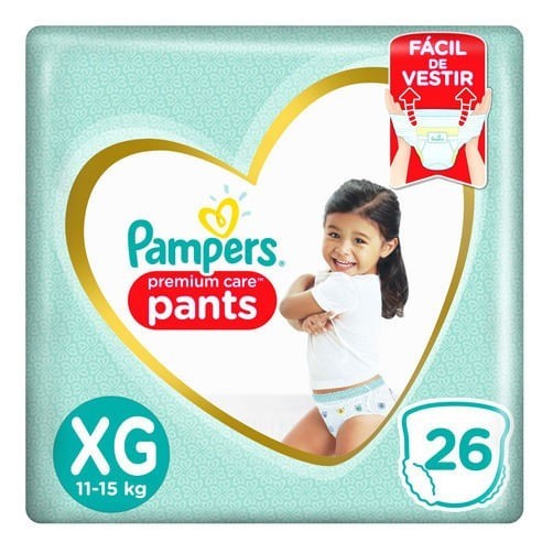 Pampers Pañales Premium Care Max Pants Extra Grande (26 Unid) Xg #1