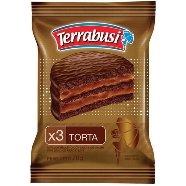 Alfajor Terrabusi Torta 70 Gr alt
